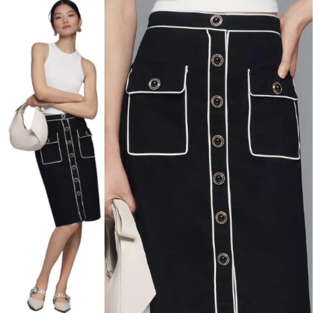 Maeve High-Waisted Pencil Skirt Size Petite Medium NWT 37790